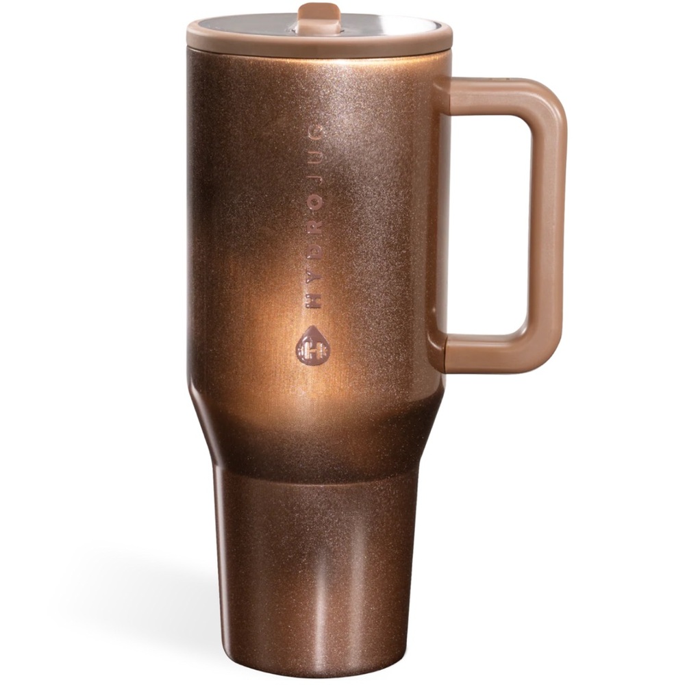Bliss Hydrojug 40oz Metallic Brown Travel Mug